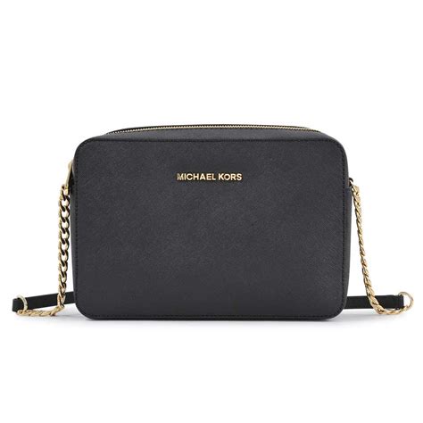 michael kors jet set large full flap xbody black|Michael kors jet set crossbody bag + FREE SHIPPING.